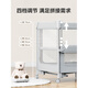 ULOP Yunmeng crib newborn removable folding splicing large bed baby changing table multi-functional Yunmeng