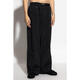 Y-3 men's casual pants are comfortable, breathable and loose black daily casual sports pants simple black one size | XL