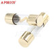 AGU car audio fuse fuse gold-plated glass fuse tube holder 10*38mm 10A-100A 10*38 fuse_70A (1 piece)