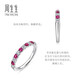Chow Sang Sang Diamond Retro Ruby Ring 18K Gold Ring Tail Ring 96186R Pricing 11 Circles