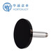 GNSS receiver strong magnetic base surveying RTK centering pole support rod/GPS Beidou antenna magnetic base/GNSS mushroom head antenna base strong magnetic base +5/8 turn M10 bracket screw rod length 360mm, M10*1.5 turn 5/8-11UNC