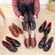 Qisiman's new all-season low-cut shallow mouth rain boots for women, kitchen non-slip waterproof shoes, short-tube women's rain boots, warm water rubber shoes, single shoe style [dark green] one size too small 39