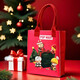 Christmas cartoon non-woven gift bag handbag Christmas green