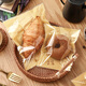 Bad Fox Bread Packaging Bag Self-adhesive Bag 16*12.8cm Baked Toast Bagel Ou Bao Donut Self-sealing Small Bag