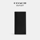 COACH New Year's Gift Outlet Men's Breast Pocket Wallet Black