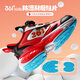 361 New Year's children's running shoes 2026 spring boys' high elastic cushioning and dazzling light technology sports shoes red 30