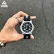 Peak Black Warrior Watch Men's Series Quartz Watch Genuine Men's Sports Brand Student Waterproof Trend Star Track Silver