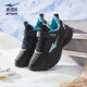 Hongxing Erke (ERKE) children's shoes, boys and girls, cotton running shoes, children's winter second cotton version cotton shoes, black/digital blue 38