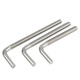 Baodefeng 304 stainless steel 7-shaped screws, right-angle screws, L-shaped screws, seven-shaped anchor bolts, national standard fasteners, M6x50 5 pieces