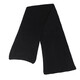 Scarf men's winter high-end solid color warm men's wool knitted scarf winter women's neck scarf hot sale in stock black 160-180cm