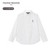 Teenie WeenieTeenie Weenie Kids bear children's clothing 26 evergreen style boys and girls Oxford simple long-sleeved shirt off-white 100cm