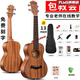 
Ukulele Adult Todo Veneer Ukulele Beginner Student Adult Women Men 23 inches 26 inches Ukulele Children's Beginner Small Guitar 23 inches Mahogany Core Wood Log Color + Luxury Accessories