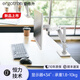 爱格升ergotron爱格升全新升级LX PRO高杆台式显示器支架机械臂升降旋转伸缩臂升级款45-695 亮白|高杆|承重1.8-10kg|桌夹式