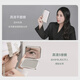 EASEHOLD Makeup Mirror Portable LED with Light Intelligent Light Filling Sugar Cube Portable Makeup Mirror Alpine White