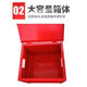 Sandbox Series Fire-fighting sandbox can be customized and thickened for outdoor gas station factory fire protection. 800-400-400 Conventional iron sheet 0.6mm thick