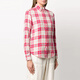 Ralph Lauren plaid flannel shirt women's red red M