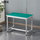 Qiao Bo Lai aluminum profile anti-static workbench workshop packing table adjustable operating table aluminum alloy two- and three-layer inspection table aluminum alloy frame 120*60*75 three-layer workbench