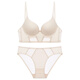 VICTORIA PRINCESS VICTORIA Victoria Cross-Border European and American Sexy Underwear French U-shaped Invisible Seamless Beautiful Back Underwear Small Breasts White Top 70A Thick Cup