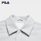 FILA official men's cotton jacket 2026 spring new fashion casual lapel jacket simple and comfortable jacket void gray-GY M 170/92A/M