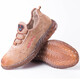 Dinggu Labor Protection Shoes Men's Shoes Breathable, Anti-odor, Anti-smashing, Anti-puncture, Steel-toe Lightweight Beef Tendon Sole Welder Working Shoes Low-top Khaki Leather Beef Tendon Sole Breathable Model 40