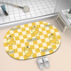 Yusen Yikeda duck bathroom diatom mud absorbent floor mat bathroom door quick-drying non-slip mat cartoon toilet feet G66 (5) 50x80cm
