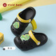 Kids King VividBear children's baby summer sandals home slippers out caterpillar EVA hole shoes black 10.5 17 size 1718