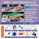 Holedi billiard table home black eight American Joe standard Chinese billiards multi-functional family folding table 7 feet classic wood color folding table (three-in-one)
