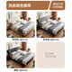 Jianxin Leather Bed 1.8m x 2m Beech Modern Simple Master Bedroom Cream Style Soft Package Storage Wedding Bed Leather Bed 6618-1