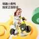 Ledi little yellow duck children's balance bike 2 years old for entry 1 to 3 years old for sliding toddler without pedals baby 1003BD-Max little black duck upgrade model + car bell