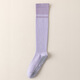 Skingcond Japanese sports pressure calf socks fitness Pilates long-tube anti-slip women's yoga socks velvet cotton full-length anti-NBG2 dark gray one-size-fits-all muscle pressure sports socks