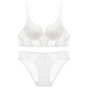 VICTORIA PRINCESS VICTORIA Victoria Cross-Border European and American Sexy Underwear French U-shaped Invisible Seamless Beautiful Back Underwear Small Breasts White Top 70A Thick Cup
