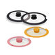 Pot lid pallas glass lid tfalIRISiris silicone lid gap opening lid transparent 26 Tefal butterfly lid