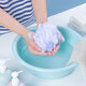 Camellia household PE material is soft, skin-friendly, easy to foam, strong and not easy to fall apart, one purple bath flower