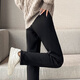 Ceium Kifmim velvet thickened sweatpants women's popular extra thick lamb velvet radish harem pants women's autumn and winter warm casual pants black nine-point pants without velvet S recommended 85-98Jin Jin equals 0.5 kg