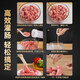 Jingga Sausage Enema Machine Household Manual Sausage Machine Sausage Machine Jar Meat Sausage Casing Sausage Stuffing Tool Sausage Thickened Hand Push Model + Cotton Thread + Gloves 100 only to get 4 enema tubes