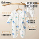 Kidsneed Newborn Baby Butterfly Clothes Spring Pure Cotton Newborn Baby Jumpsuits Belly Protector Romper Suit Two-Pack 52 Size