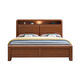 Yusenyi bed home bedroom 18m double bed 15m single bed bed + 1 bedside table 12002000 drawer structure