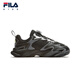 FILA Children's Shoes Running Shoes 2026 Spring New Men's and Women's Retro Running Shoes for Middle and Large Children Magic Stone Black/Castle Gray-BK 38 Inner Length 23.5cm