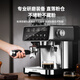 ZZUOM coffee machine semi-automatic grinding integrated small fully automatic household coffee grinder Italian American espresso 20Ba high pressure extraction pre-soaking strong steam adjustable milk frothing color screen one-button intelligent extraction 20Bar/grinding integrated