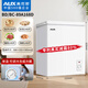 AUX small freezer household small refrigerator freezer dual-use freezer small rental household small refrigerator small freezer copper tube/168 upgrade/can store 140Jin Jin equals 0.5kg meat/frost reduction 80% 89L