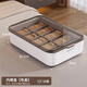 Jia helper underwear storage box home wardrobe partition for underwear and socks artifact personal clothing storage box with lid 10 compartments