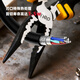 Deli professional-grade electrician special crimp terminal labor-saving pliers Japanese needle nose pliers 6 inches