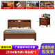 Yusenyi bed home bedroom 18m double bed 15m single bed bed + 1 bedside table 12002000 drawer structure