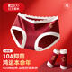 Red bean zodiac year underwear for women Qiji red new big red horse year briefs summer mid-high waist antibacterial underwear for girls