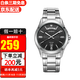 CASIO watch business casual simple luminous pointer waterproof three-eye quartz men's watch MTP-1381D-1A