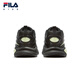 FILA Children's Shoes Running Shoes 2026 Spring New Men's and Women's Retro Running Shoes for Middle and Large Children Magic Stone Black/Castle Gray-BK 38 Inner Length 23.5cm