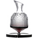 VIANASA S French high-end stainless steel rotating decanter home tumbler fast rotating red wine crystal stainless steel gyro decanter