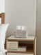 Yusenyi French fabric tissue box light luxury and high-end bedroom bedside table tissue cover large capacity home tissue storage bag Lin Ying misordered