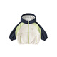 INSBOBOINSbobo Girls Jacket 2026 Spring New Style Hooded Boys Jacket Children's Fashionable Top Spring Clothes Off-White 80