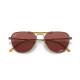 Gafas de sol de ray-ban kangmu gafas de sol polarizadas marco de metal de titanio irregular 0RB8064 9207 width de lente: 53 mm